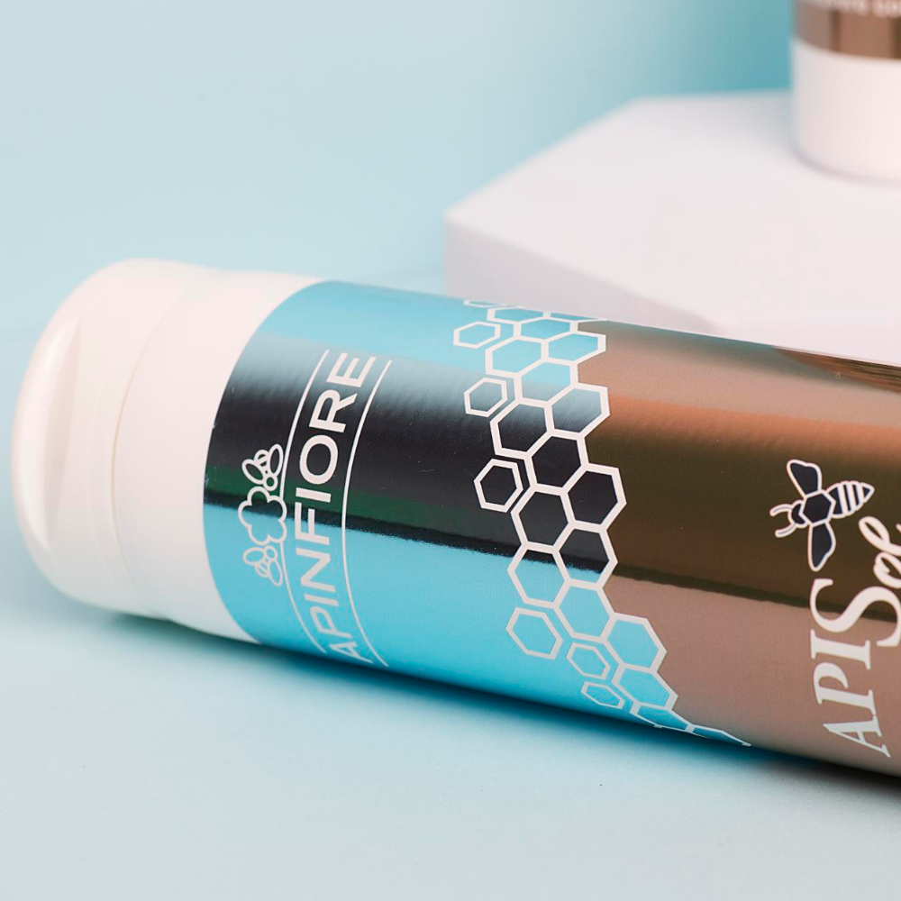 After-Sun 2-in-1 Shampoo & Shower Gel – Hair & Body Cleanser with Carrot, Honey, Aloe Vera & Walnut Oil – 250ml