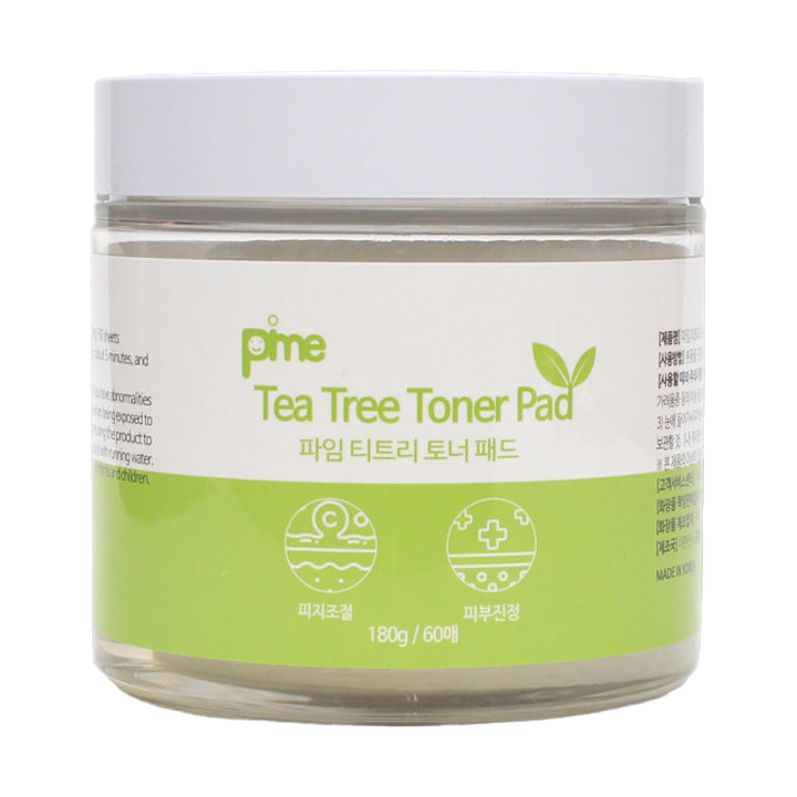 Tea Tree Toner Pads – 60 Sheets Soothing & Hydrating for Acne-Prone & Sensitive Skin, Pore-Cleansing