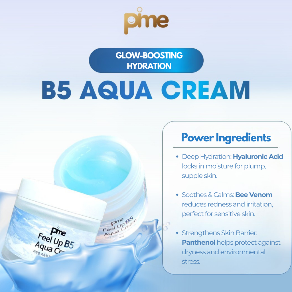 Panthenol Aqua Cream – 50g Moisturizer with Bee Venom & Vitamin B5 for Hydration, Anti-Aging & Skin Repair