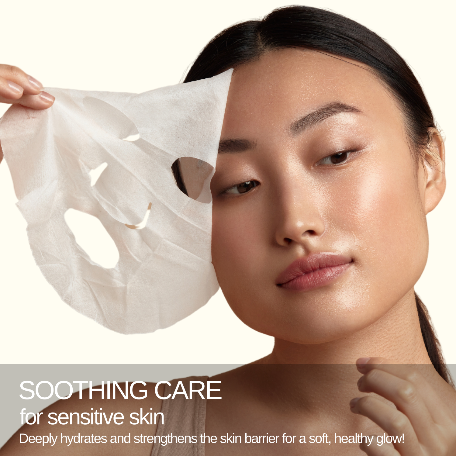 Panthenol + Bee Venom Soothing Mask – 10x23ml Hydrating, Calming, Reduces Redness & Anti-Aging