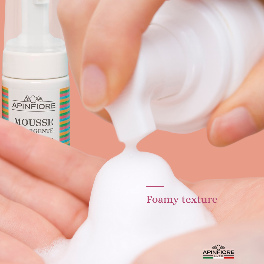 Gentle Cleansing Mousse for Face & Body – Honey, Propolis & Chamomile for Inflammatory & Acne-Prone Skin – 150ml