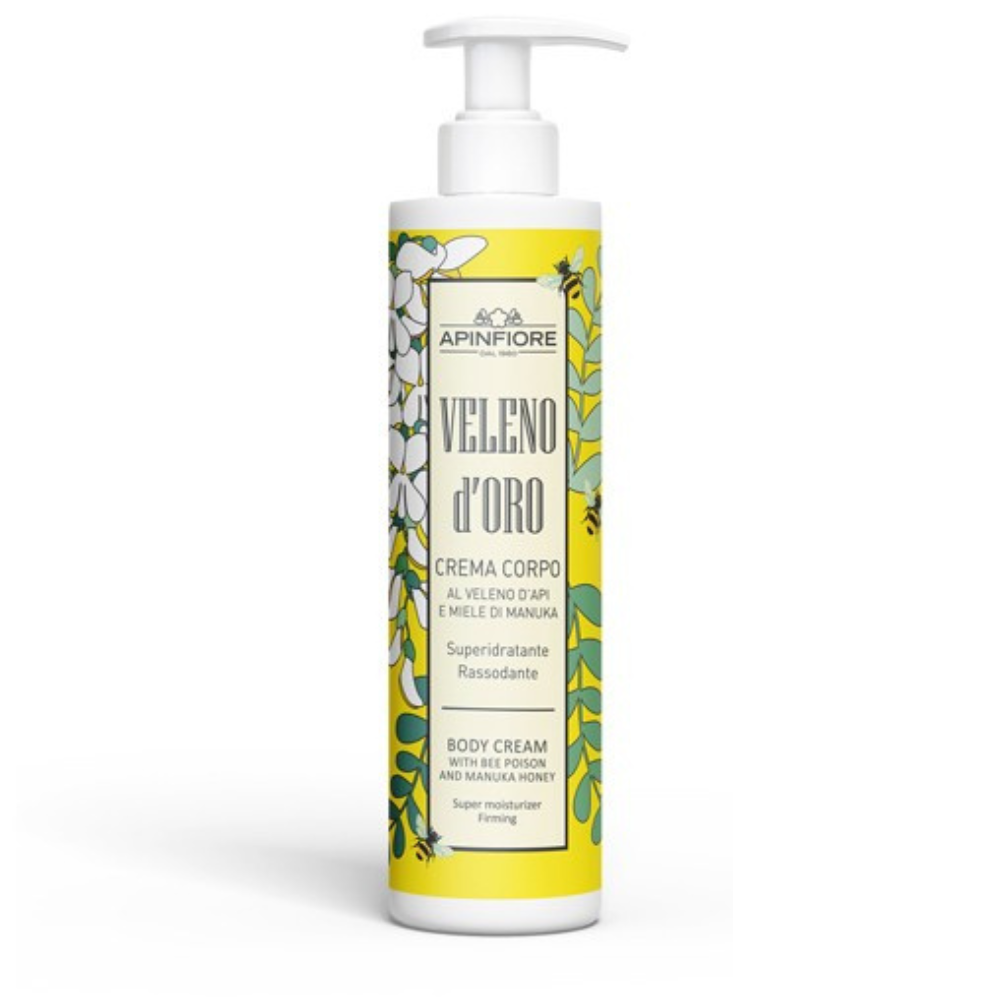Nourishing Body Cream – Infused with Bee Venom & Manuka Honey for Firmness, Elasticity & Long-Lasting Moisture – 200ml