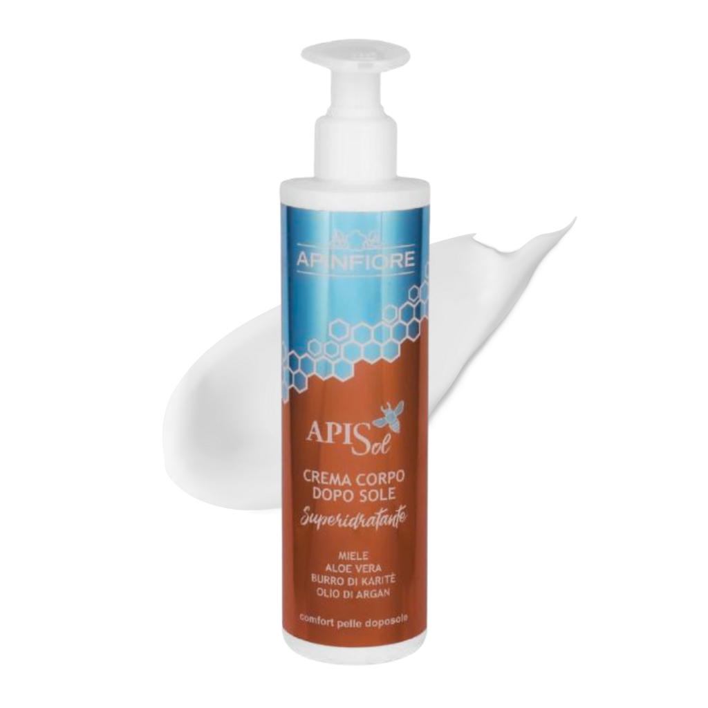After-Sun Body Cream – Non-Greasy, Nourishes & Soothes Sun-Stressed Skin with Aloe, Honey, Shea & Argan – 250ml