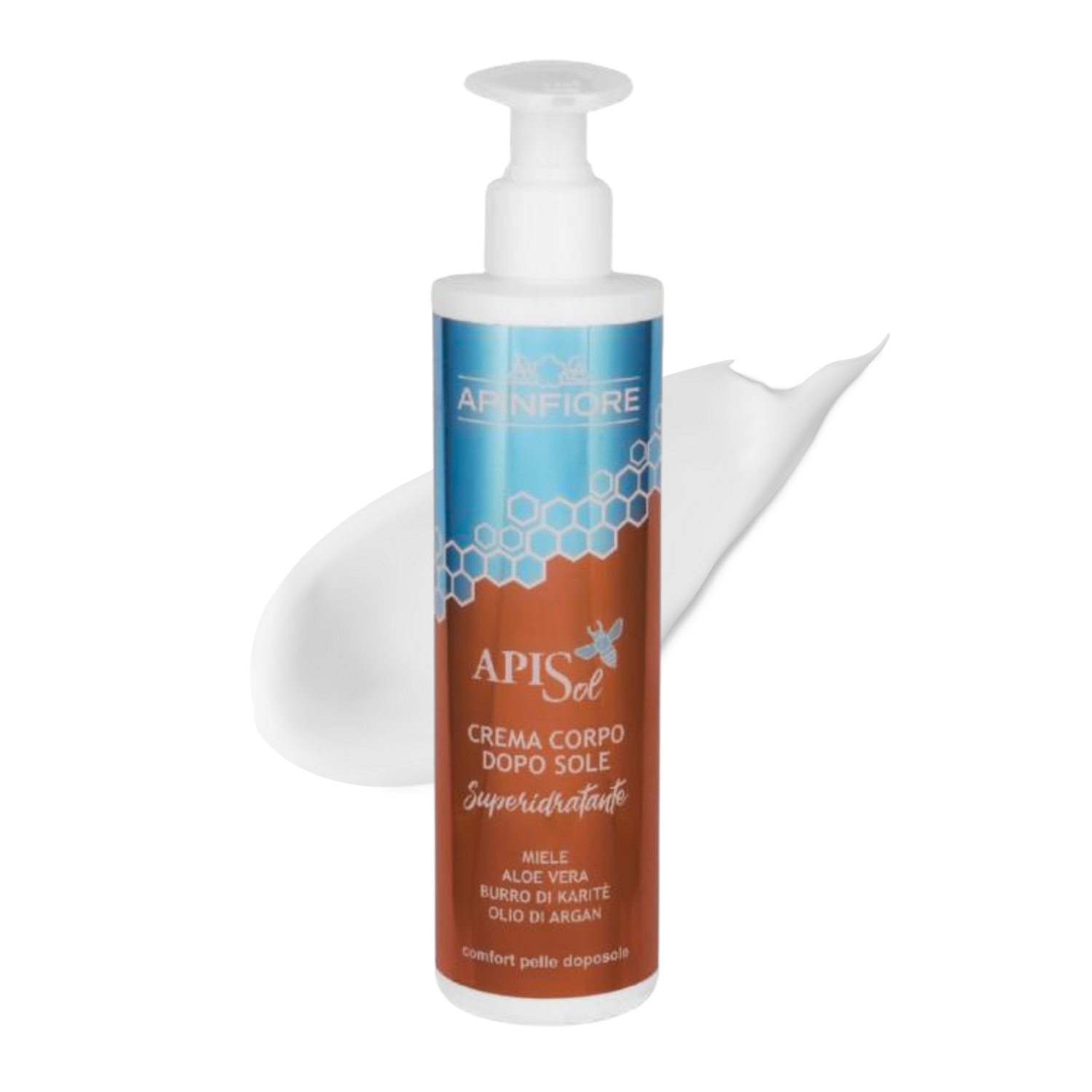 After-Sun Body Cream – Non-Greasy, Nourishes & Soothes Sun-Stressed Skin with Aloe, Honey, Shea & Argan – 250ml