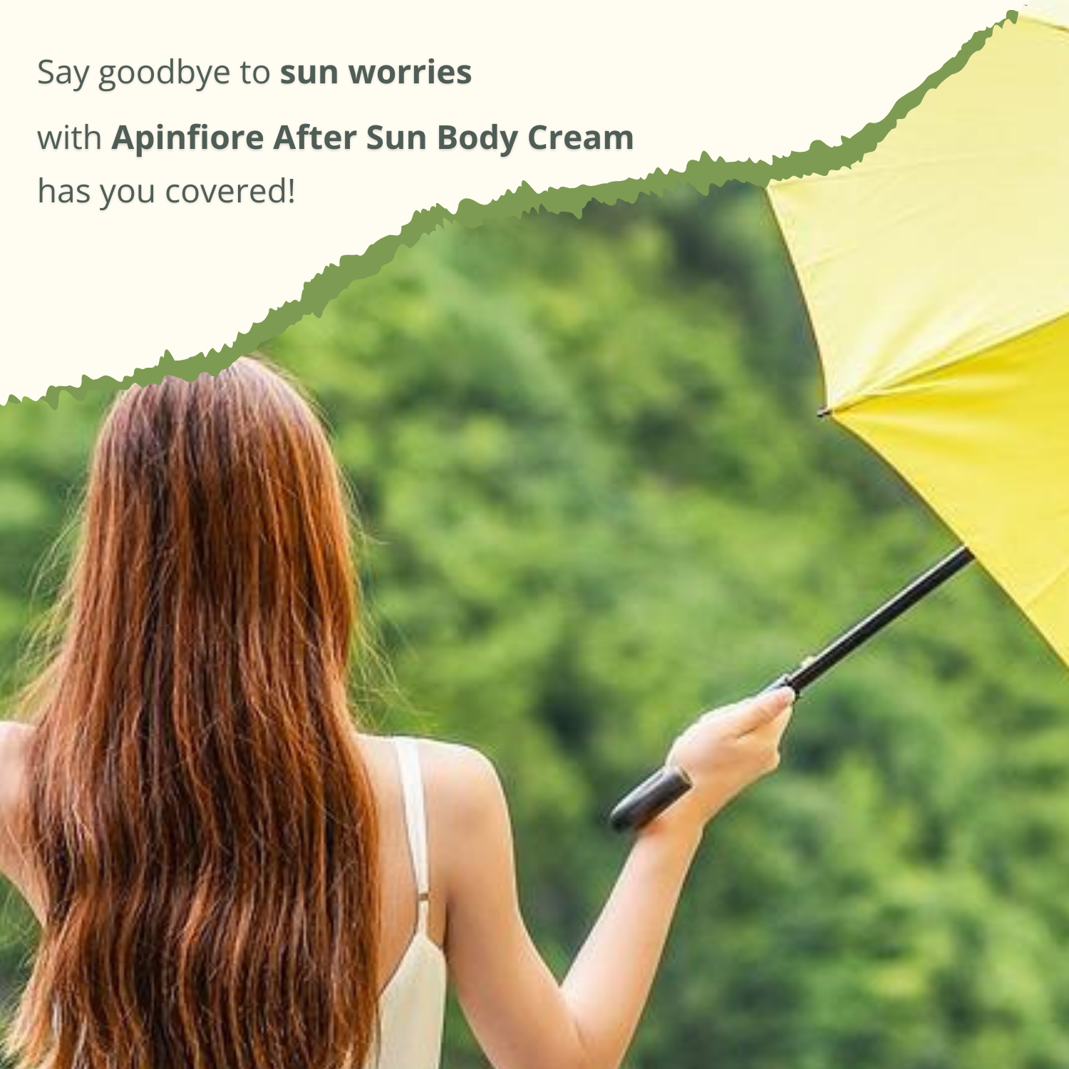 After-Sun Body Cream – Non-Greasy, Nourishes & Soothes Sun-Stressed Skin with Aloe, Honey, Shea & Argan – 250ml