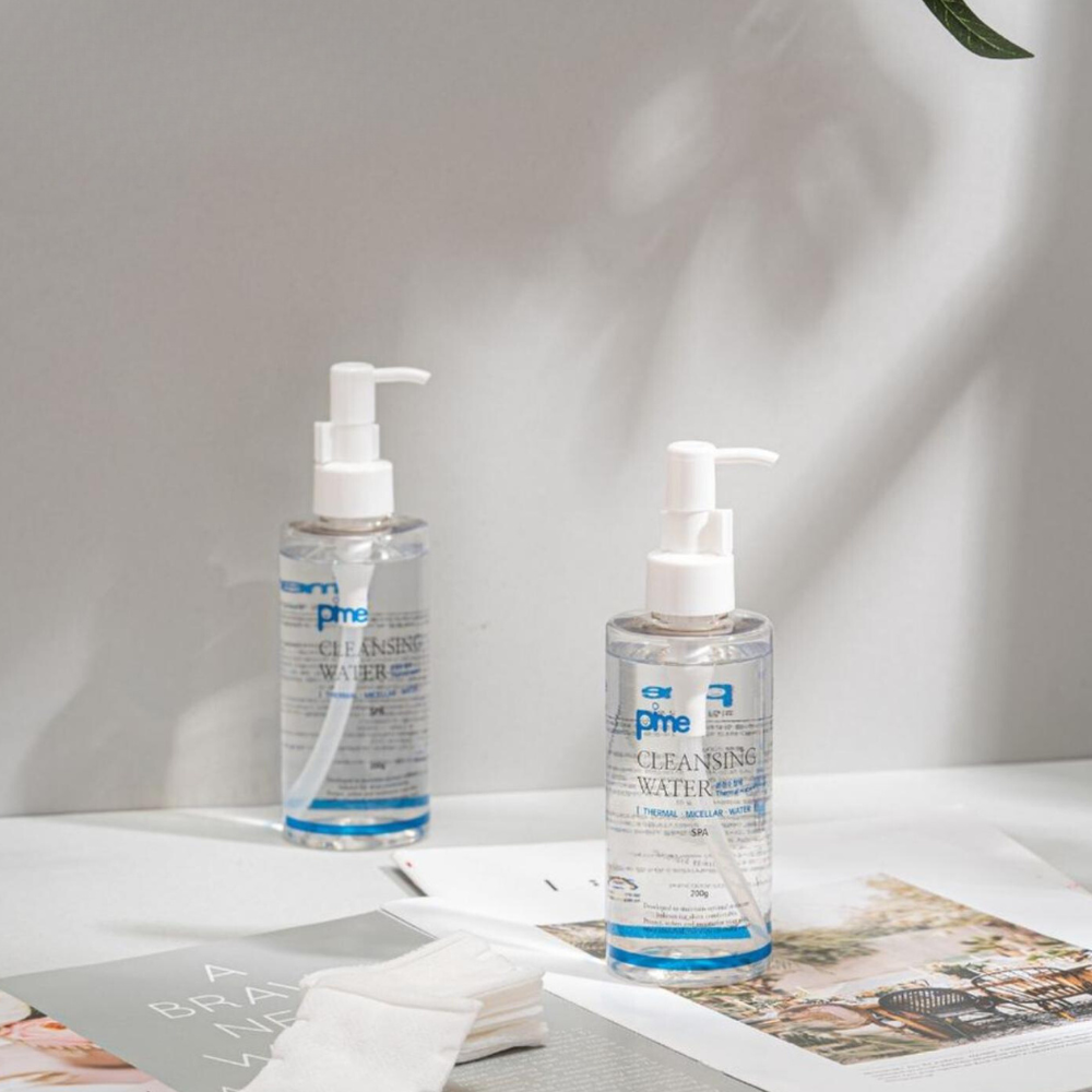 Micellar Water – 200g Gentle Makeup Remover & Hydrating Cleanser with Hot Spring Water for Deep Cleansing