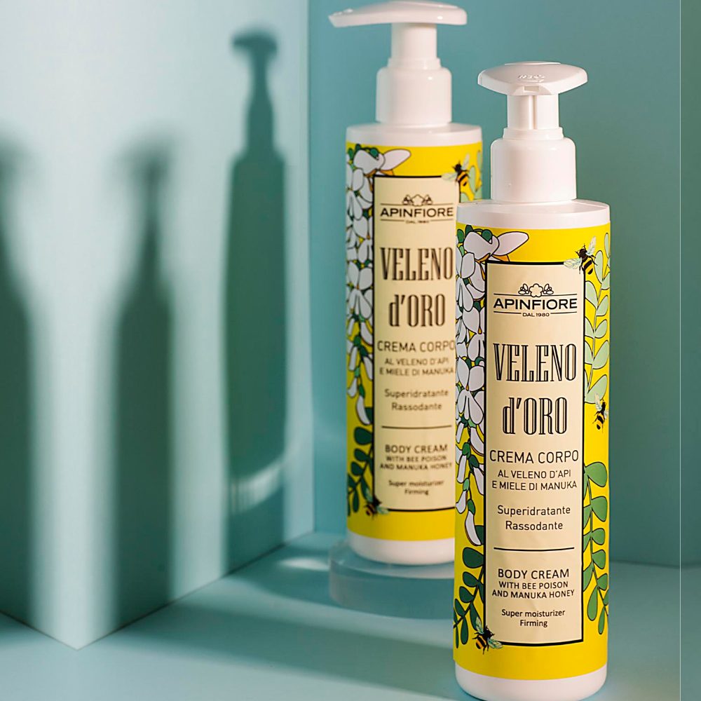 Nourishing Body Cream – Infused with Bee Venom & Manuka Honey for Firmness, Elasticity & Long-Lasting Moisture – 200ml