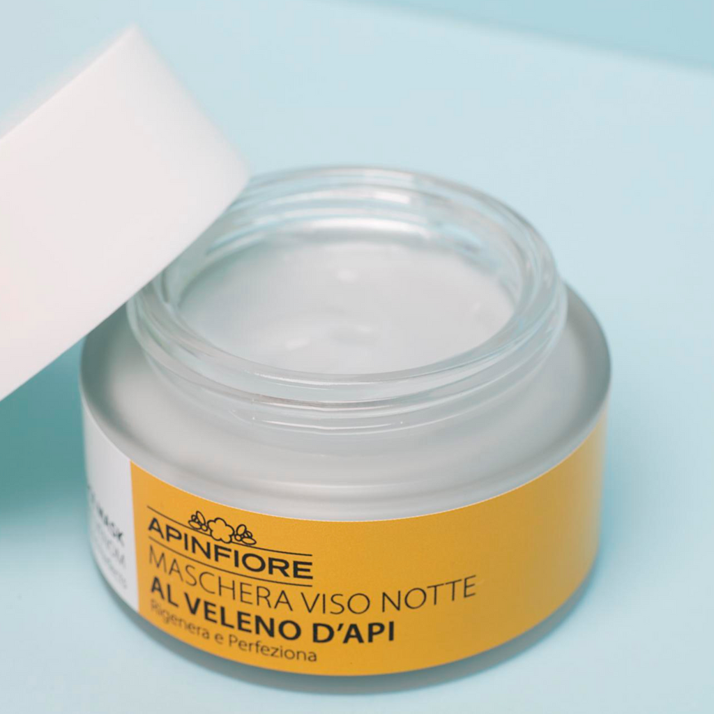 Bee Venom Night Cream – Intensive Anti-Aging Treatment with Natural Bee Venom for Firming, Lifting, Hydrating & Reducing Fine Lines and Wrinkles 50ml