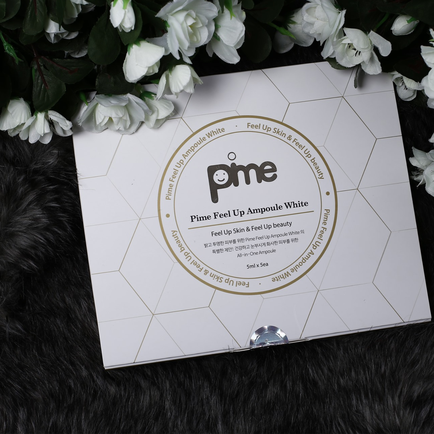 Brightening Ampoule – 24K Gold 5x5ml Anti-Aging Serum, Fade Dark Spots, Even Skin Tone & Boost Radiance