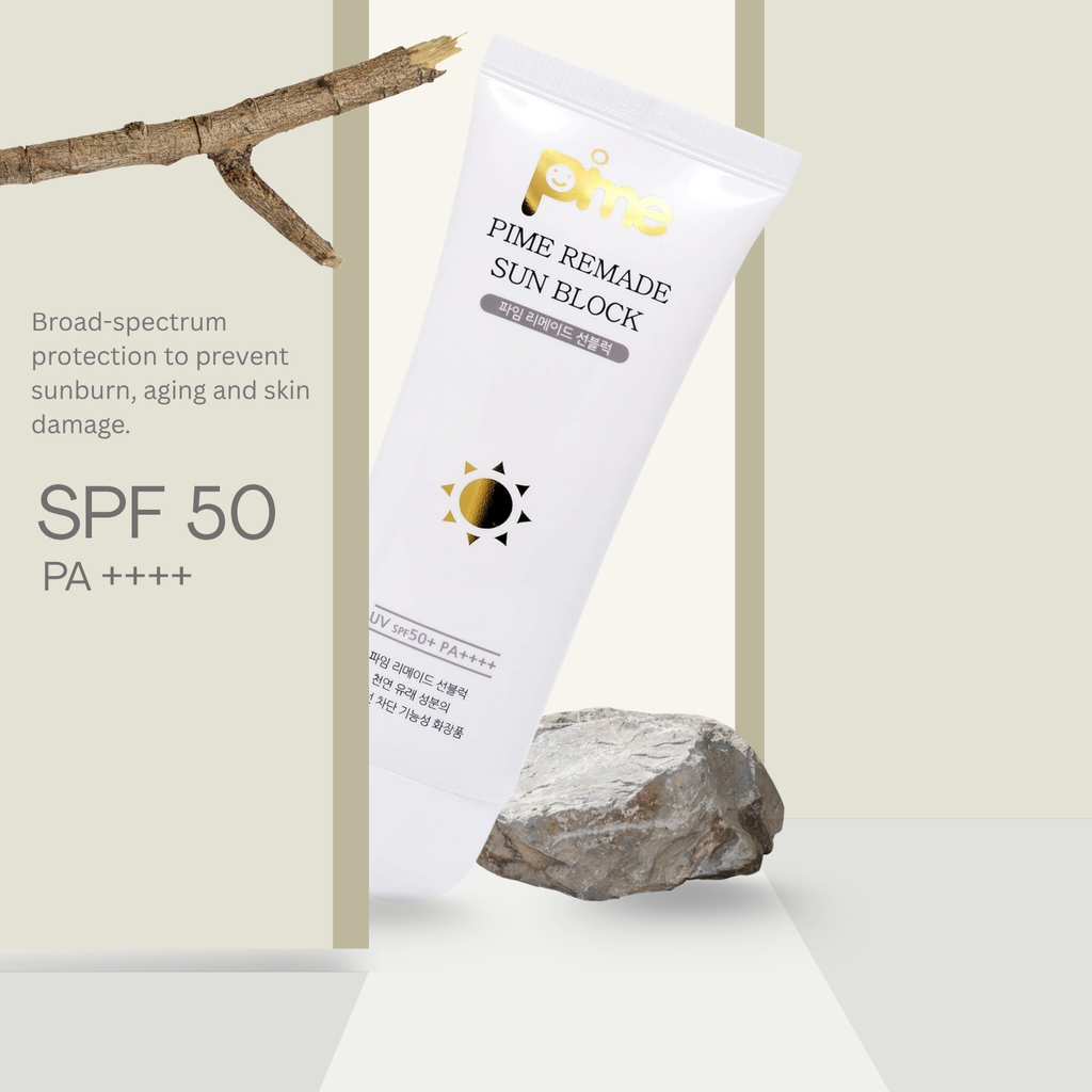 Sun Block Sunscreen SPF 50+/PA++++ – High Protection UV Shield, Dewy Finish, Waterproof – Oily & Sensitive Skin – 60g