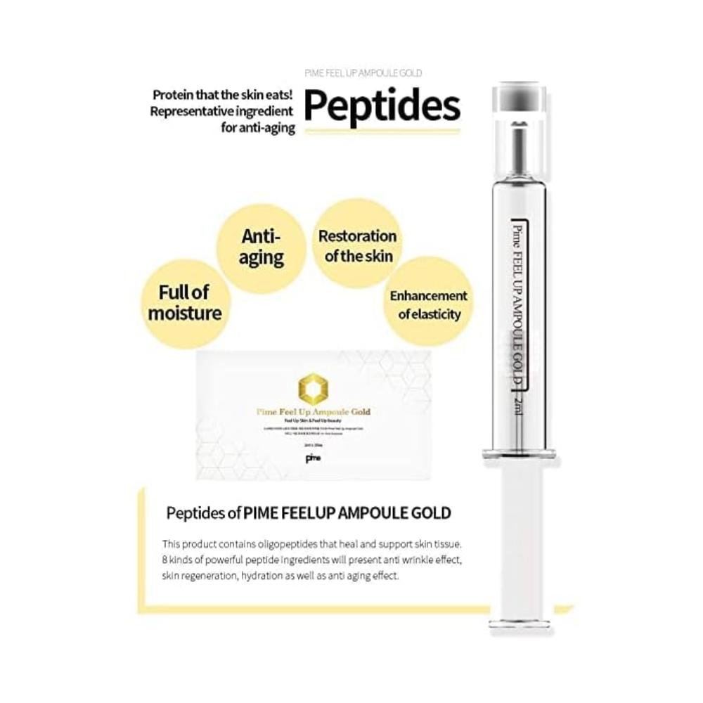 Brightening Ampoule – 24K Gold 5x5ml Anti-Aging Serum, Fade Dark Spots, Even Skin Tone & Boost Radiance