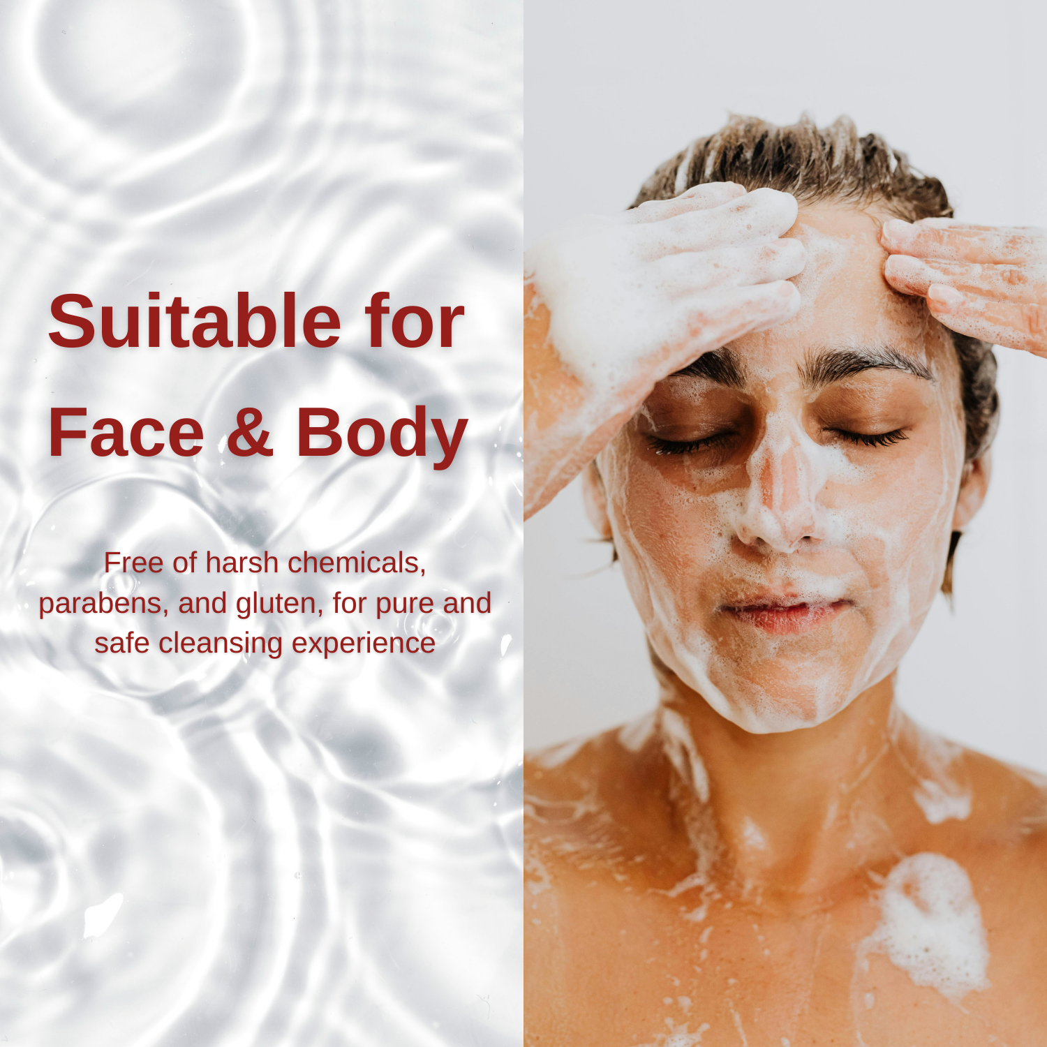 Organic Honey & Red Fruits Soap Bar 100g x3 – Handmade Antioxidant Moisturizing Soap for Face & Body