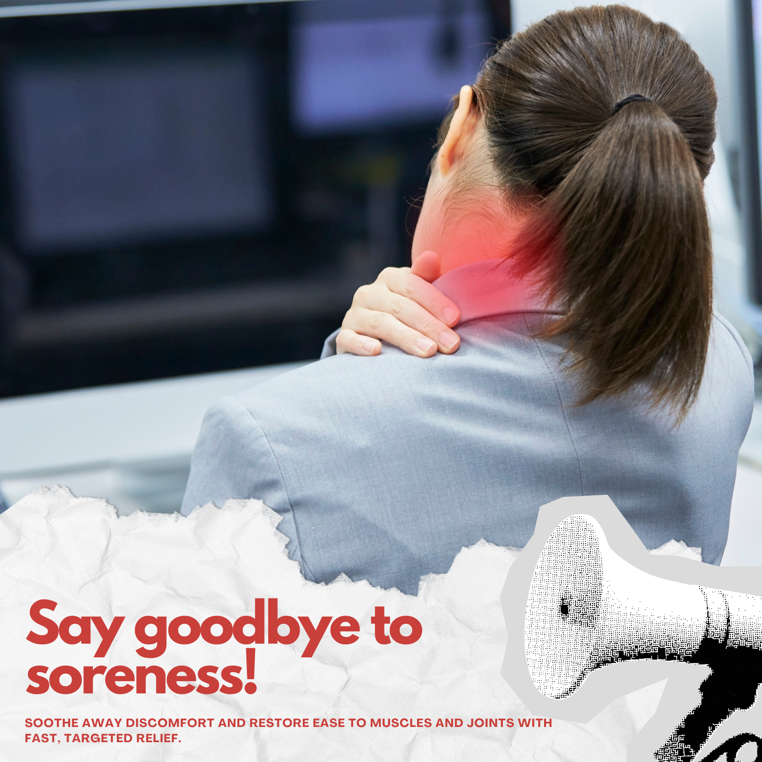 Muscle & Joint Relief Cream 100ml – With Devil’s Claw & Arnica for Anti-Inflammatory & Healing Care