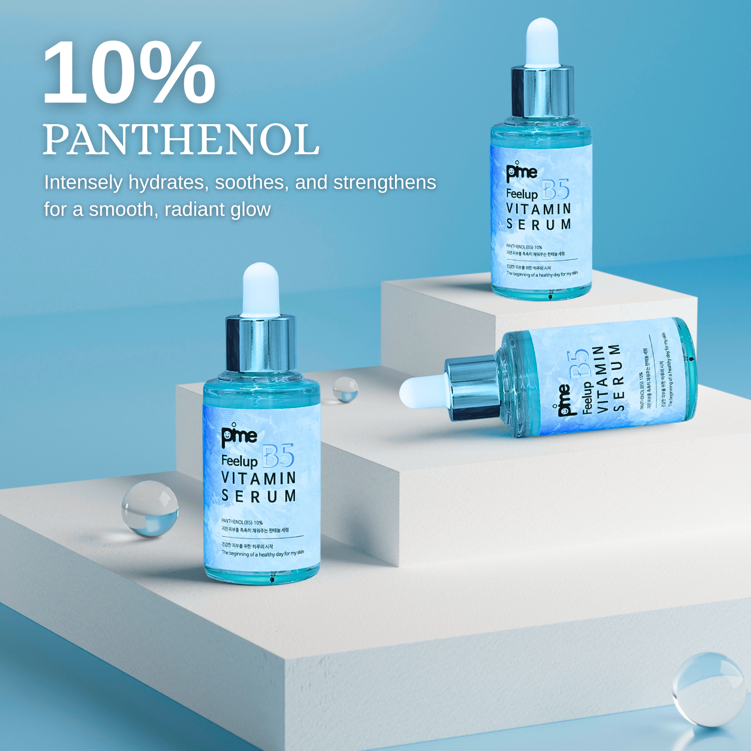 Panthenol + Bee Venom Serum – 50g Hydrating & Repairing for Dry, Acne-Prone Skin, Reduces Redness & Boosts Glow