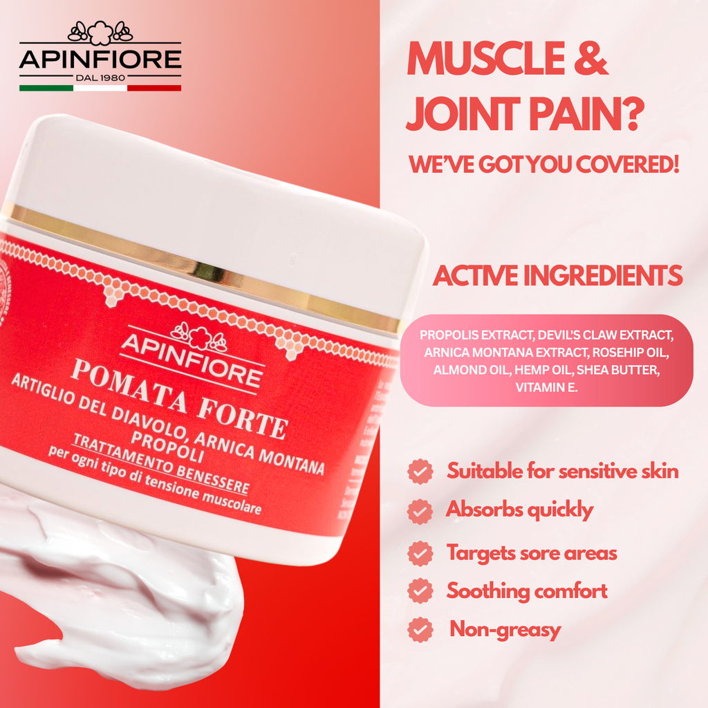 Muscle & Joint Relief Cream 100ml – With Devil’s Claw & Arnica for Anti-Inflammatory & Healing Care