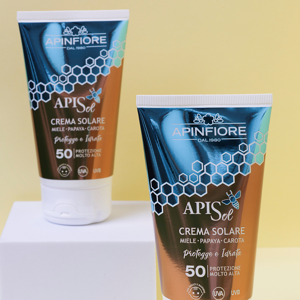 Organic Sunscreen SPF 50 UVA/UVB – Lightweight, Hydrating, Non-Greasy, No White Cast – 150ml for Sensitive & Acne-Prone Skin