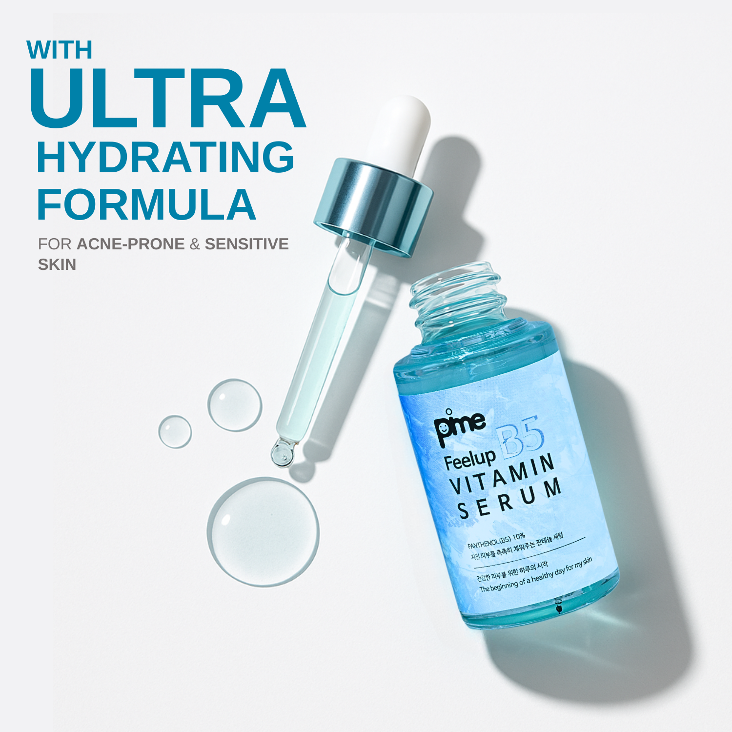 Panthenol + Bee Venom Serum – 50g Hydrating & Repairing for Dry, Acne-Prone Skin, Reduces Redness & Boosts Glow