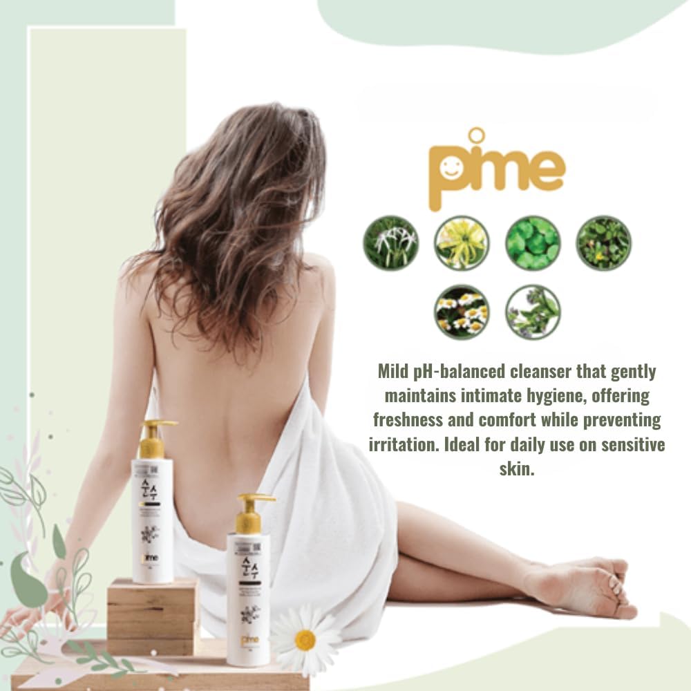 Gentle Feminine Wash – Mild Intimate Cleanser with Weak Acidic pH, Odor Support & Antibacterial – 150g