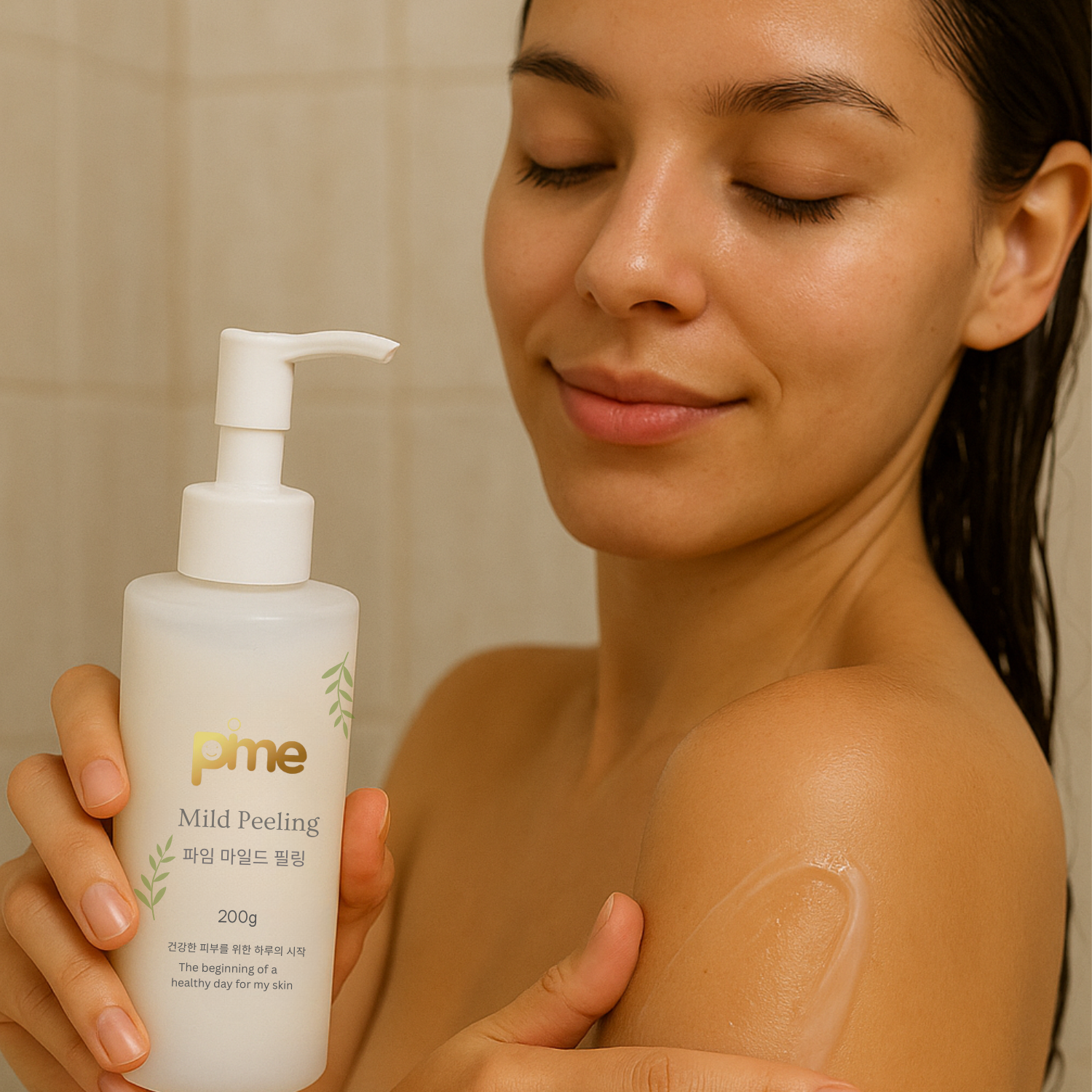 AHA & BHA Cleanser – Gentle Exfoliating Face & Body Wash, Unclogs Pores & Removes Dead Skin – 200g