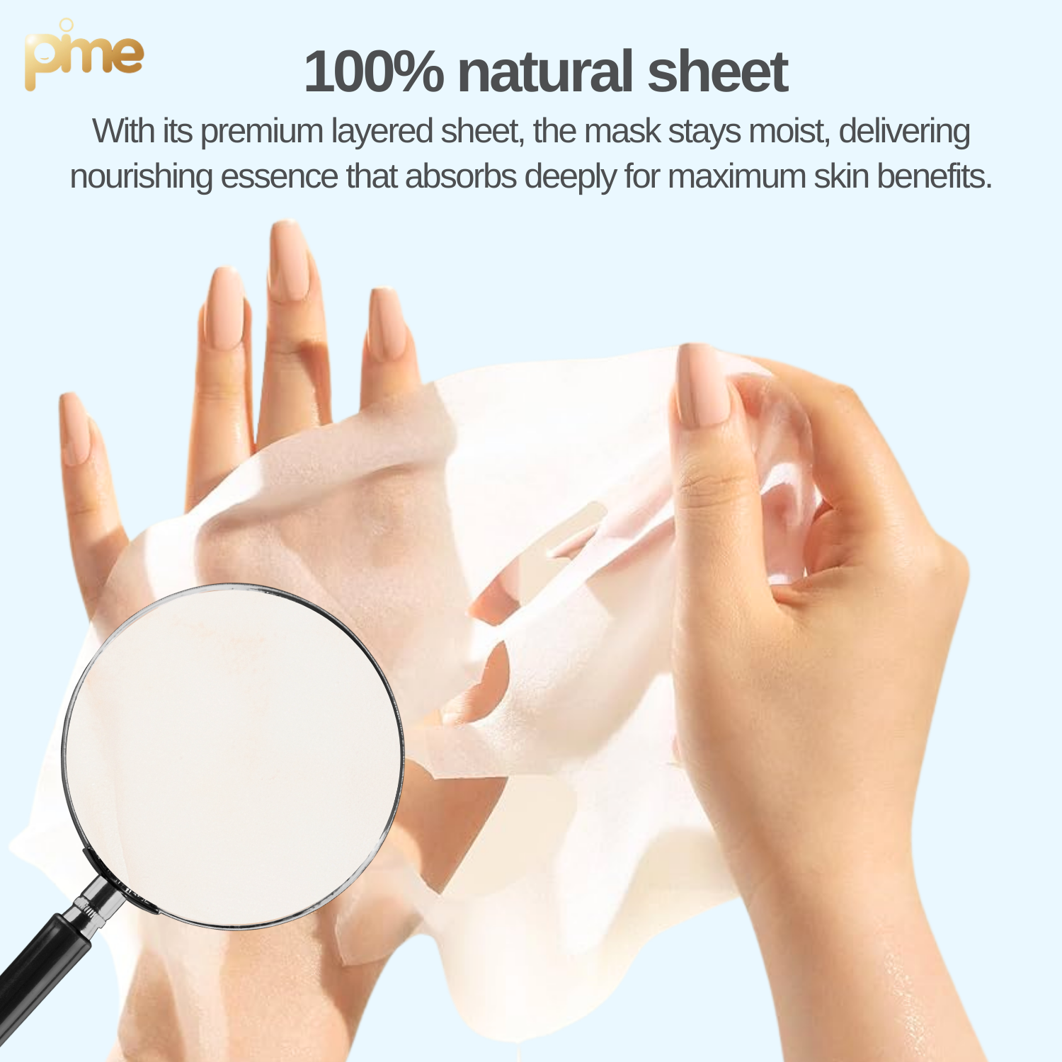 Panthenol + Bee Venom Soothing Mask – 10x23ml Hydrating, Calming, Reduces Redness & Anti-Aging
