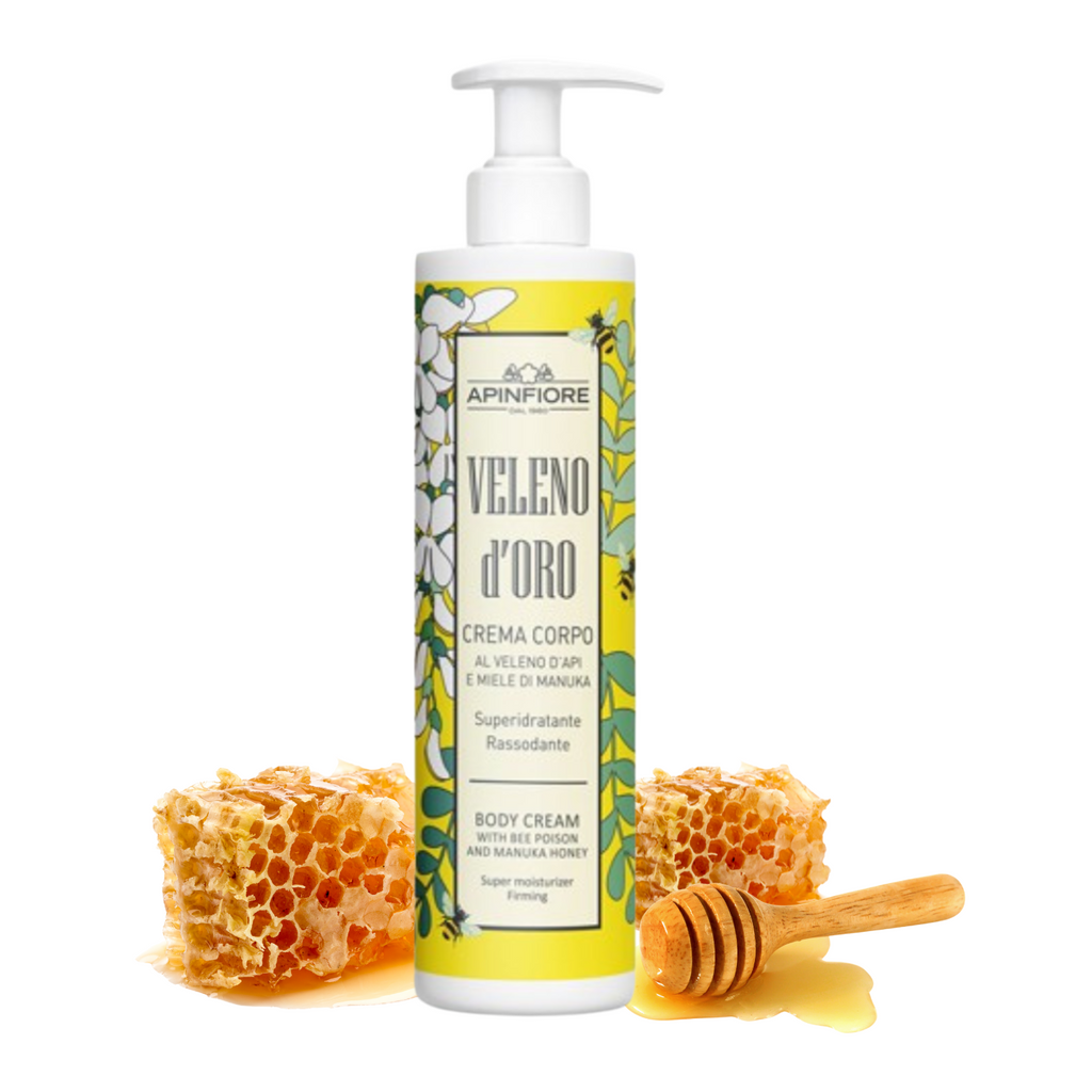 Nourishing Body Cream – Infused with Bee Venom & Manuka Honey for Firmness, Elasticity & Long-Lasting Moisture – 200ml