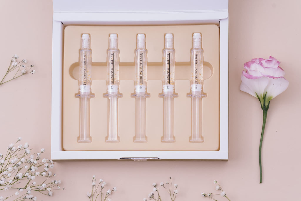 Niacinamide & Peptide Face Serum – 25K Gold Infusion, Anti-Aging, Firming & Brightening – 5ml x5