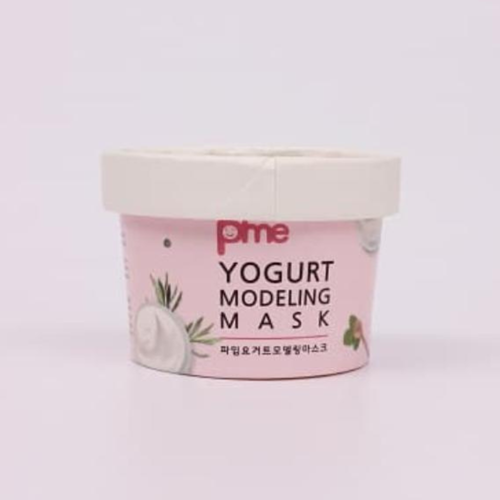 PIME Yogurt Clay Mask – Radiance-Boosting, Moisture-Locking Korean Skincare with Anti-Aging & Brightening Benefits – 3 x 25g