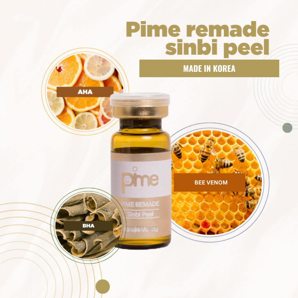 AHA & BHA Ampoule Serum with Bee Venom – Anti-Aging, Whitening & Anti-Inflammatory – 10g x 5pcs