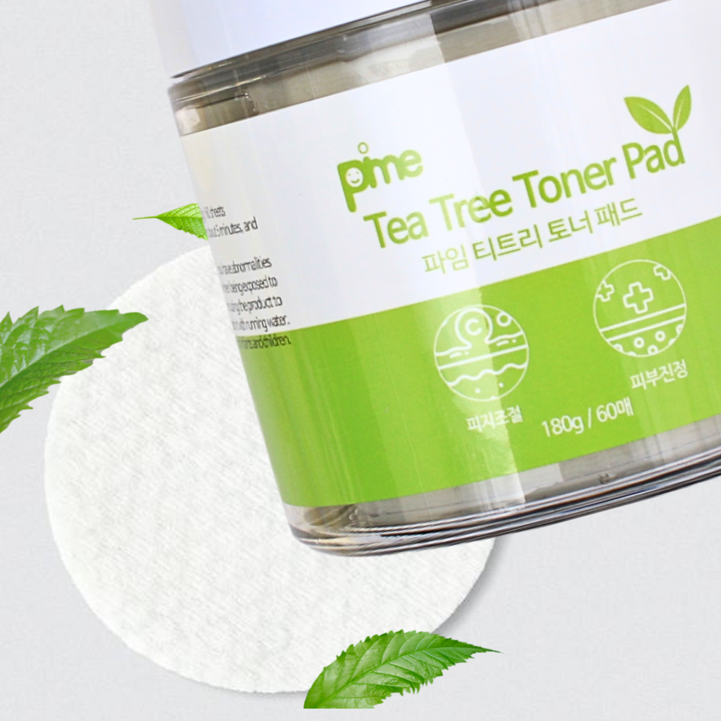 Tea Tree Toner Pads – 60 Sheets Soothing & Hydrating for Acne-Prone & Sensitive Skin, Pore-Cleansing