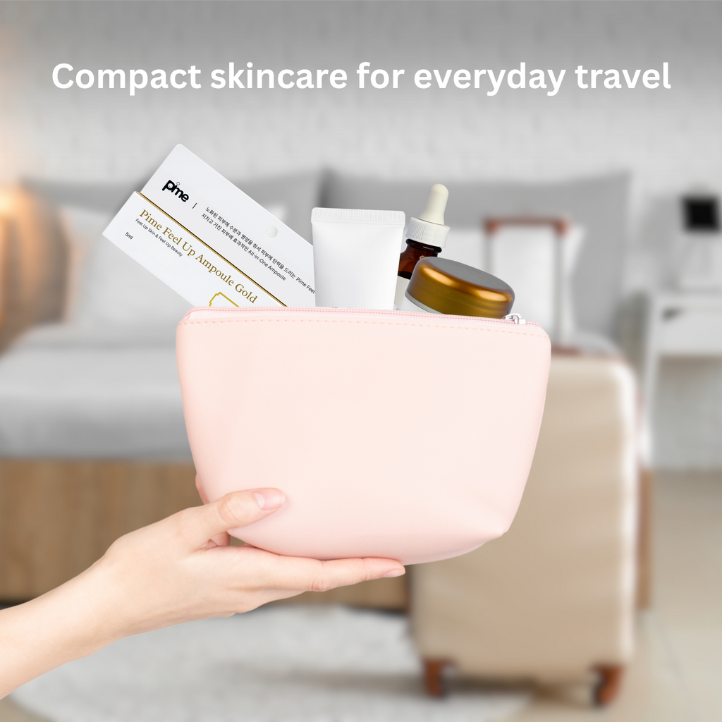 Anti-Aging Ampoule Serum – 24K Gold 5ml Trial Size, Firming & Wrinkle-Reducing Facial Booster with 8 Peptides